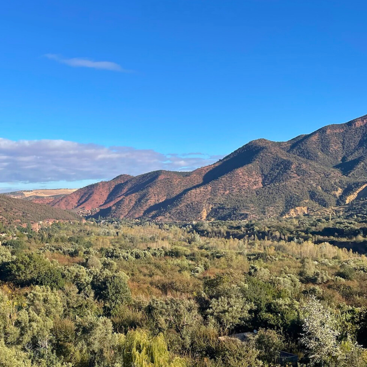 High Atlas Mountain Range, Photo Credit Joy Grant