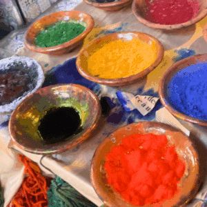 Natural Moroccan Dyes, Photo Credit: Joy Grant