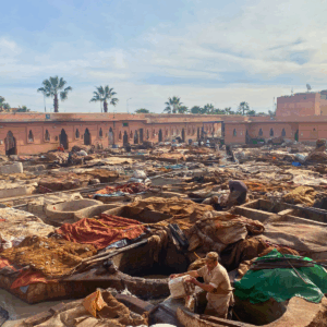 Workers in the Leather Tanneries, Photo Credit: Joy Grant